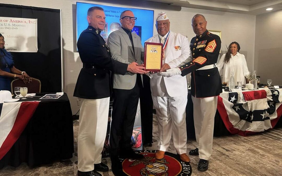 Frank Torre Honored with State of Michigan Special Tribute at Montford Point Marines Annual Banquet